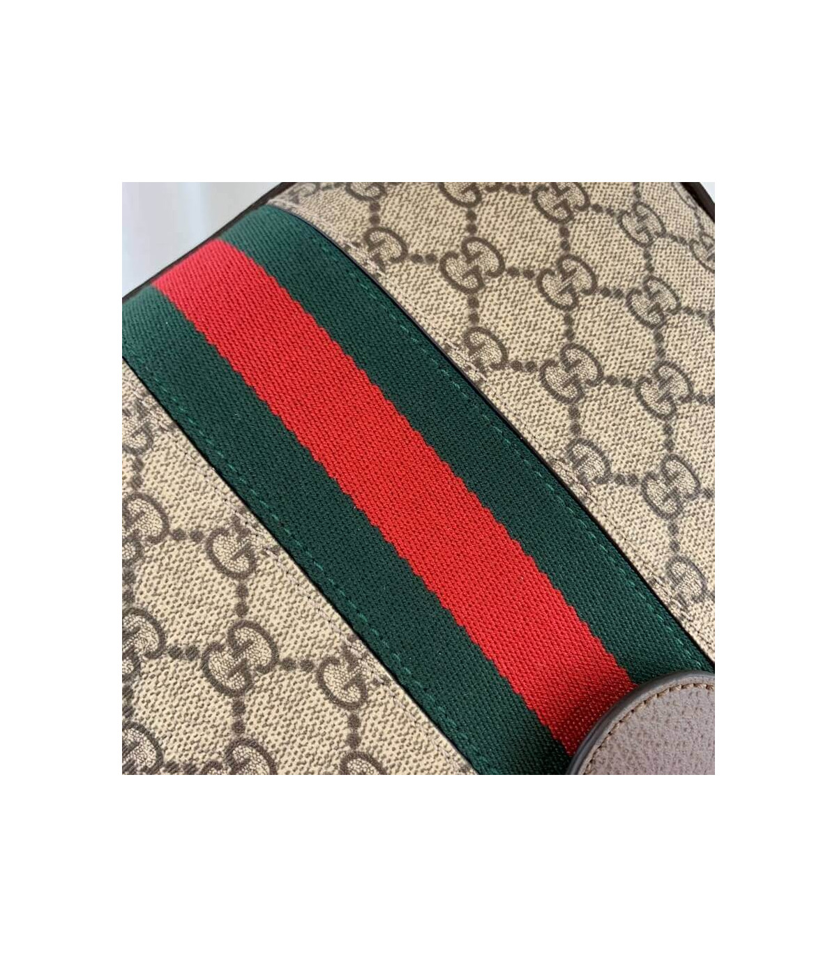 Gucci Ophidia GG Supreme Mini Bag Beige