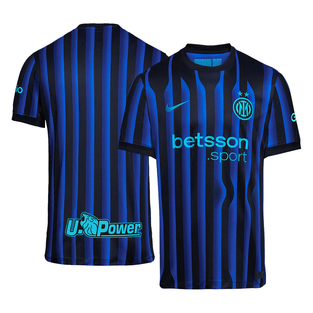 Inter Milan Home Soccer Jersey 2025/26 Blue&Black
