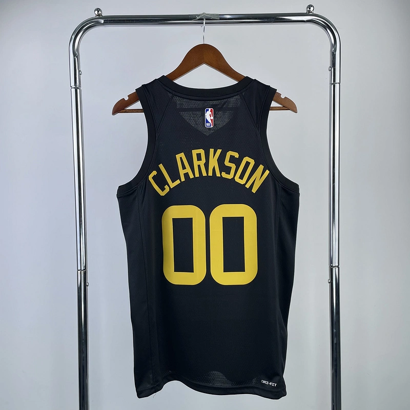2023 NBA Utah Jazz 00 CLARKSON Basketball Jersey