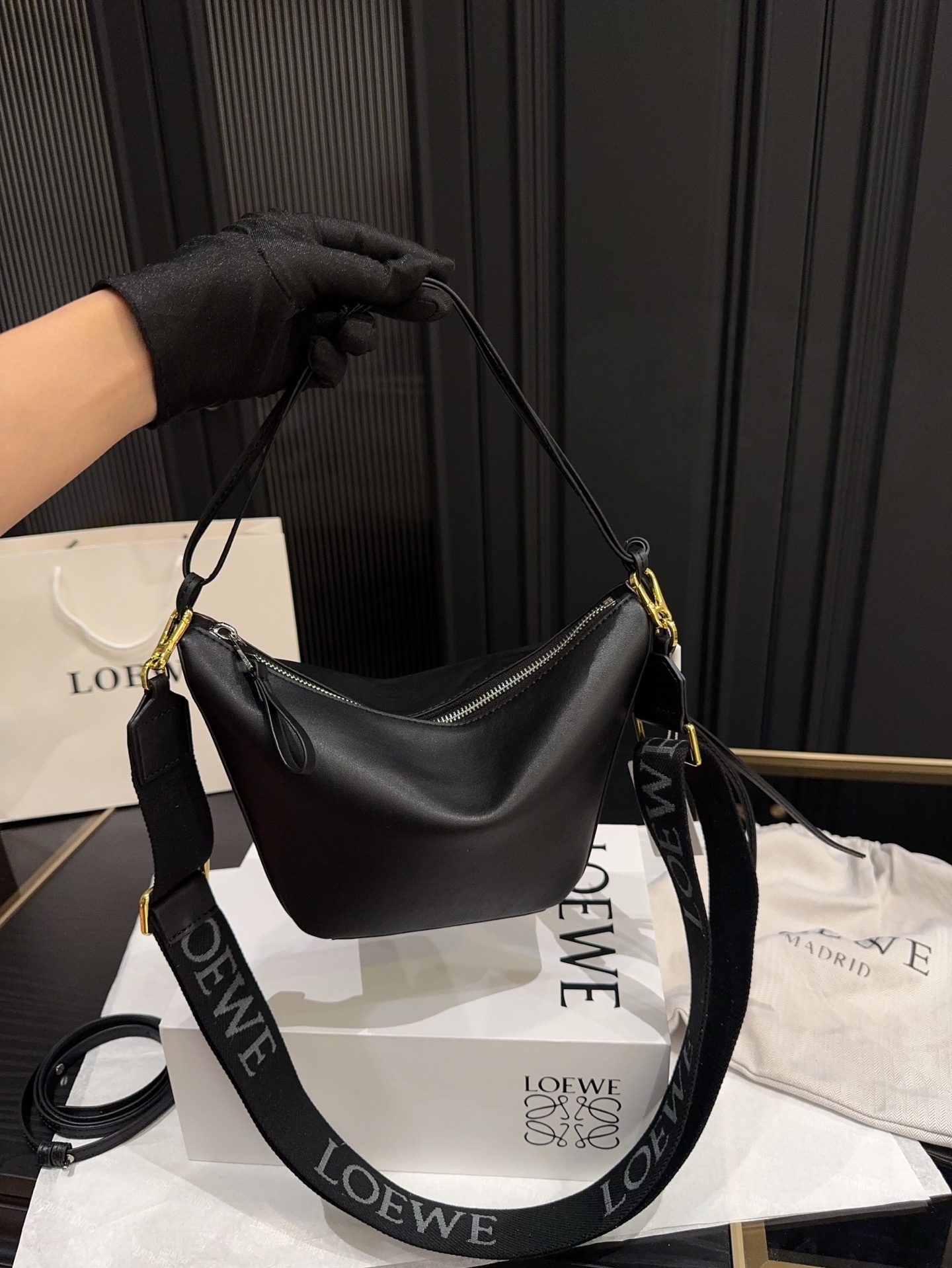 Loewe Hammock Hobo Shoulder Bag