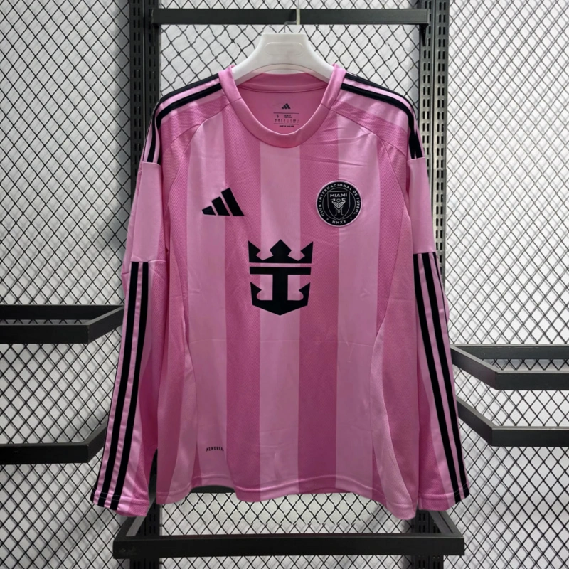 2025-26 Inter Miami Home Long sleeve Football jersey