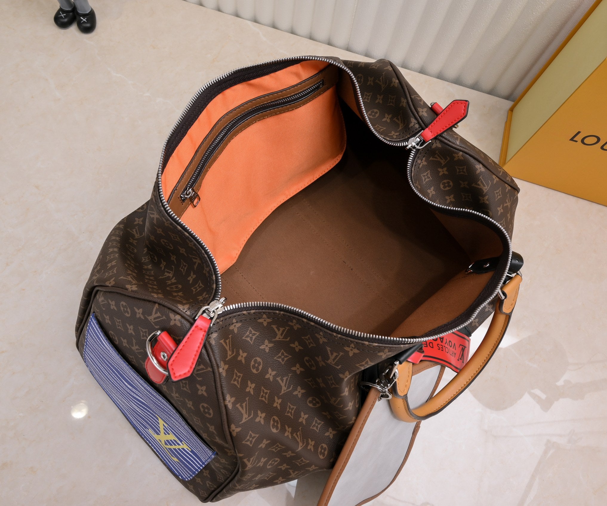 Louis Vuitton Keepall Bandouli Re Brown 50Cm M56855