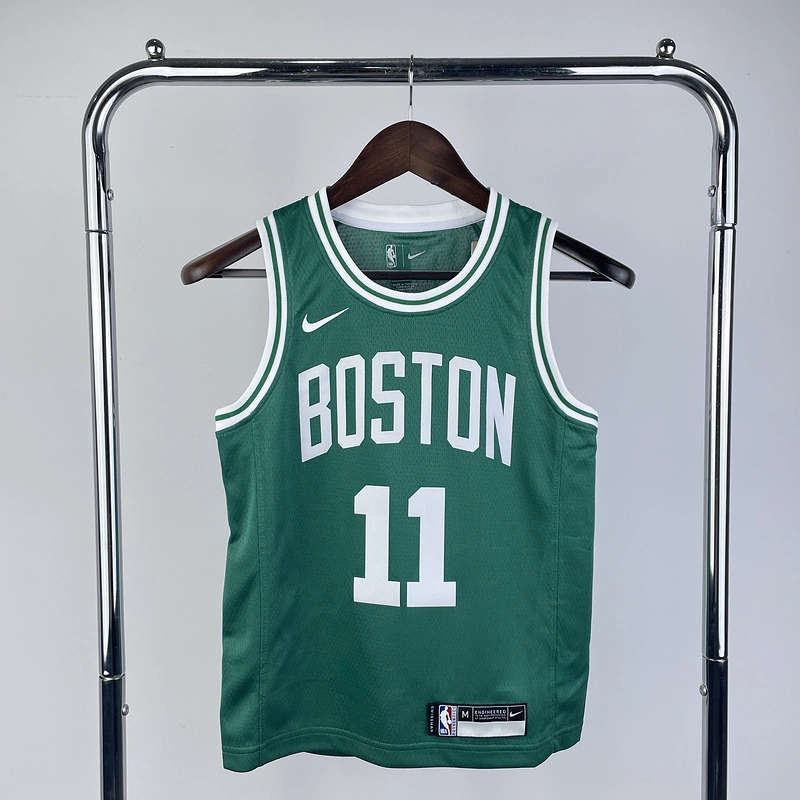 2023 NBA Boston Celtics kids 11 IRVING Basketball Jersey