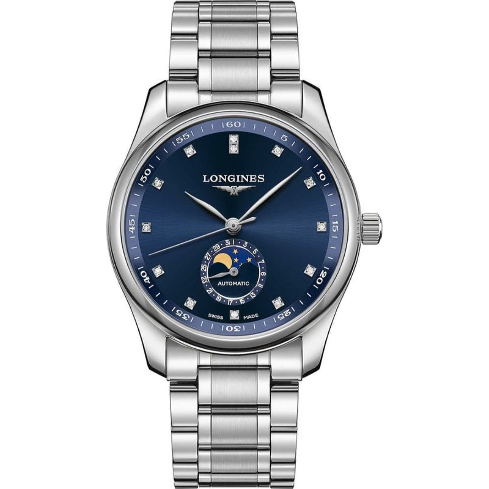 【Super Clone】Longines Men's L2.909.4.97.6 Master Collection Stainless Steel Watch