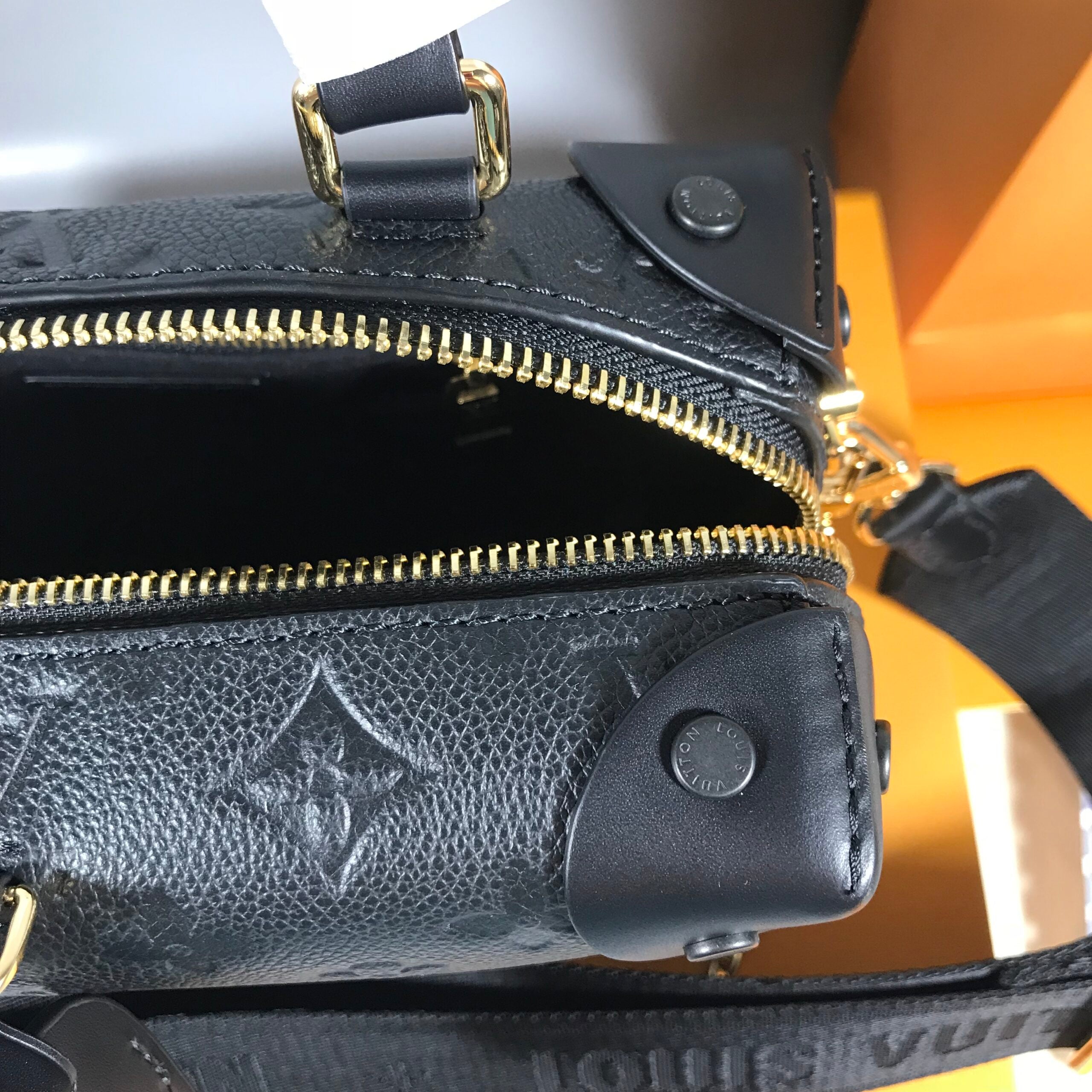 Louis Vuitton Petite Malle Souple 20Cm Black