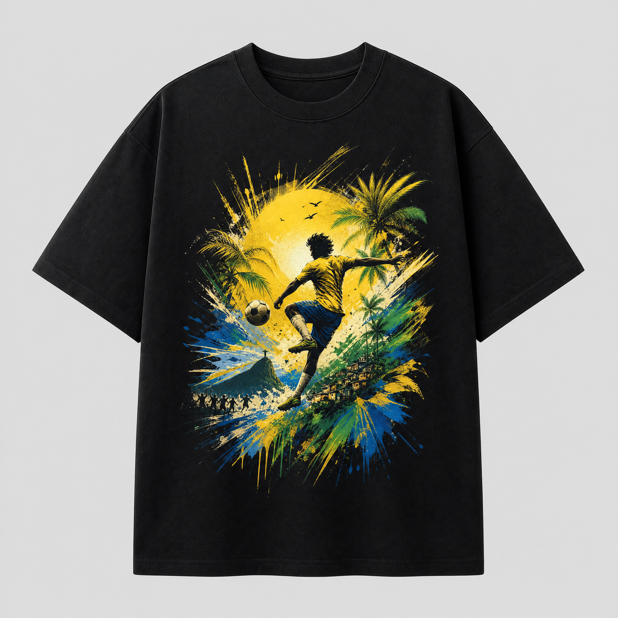 Unisex Loose Fit T-Shirt 100% Cotton Soft Comfortable Summer Casual Printed Top