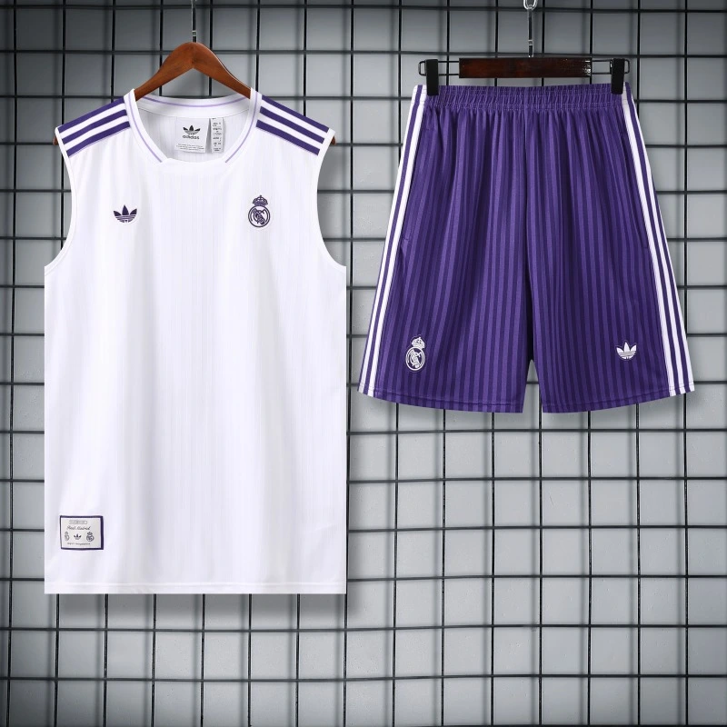 2025-26 Real Madrid Sleeveless Vest Training Wear