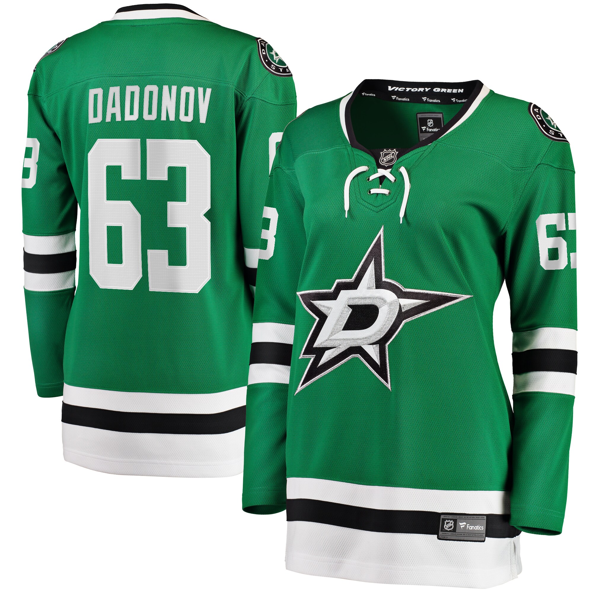 Evgenii Dadonov Dallas Stars Women’s Fanatics Home Breakaway Jersey – Green