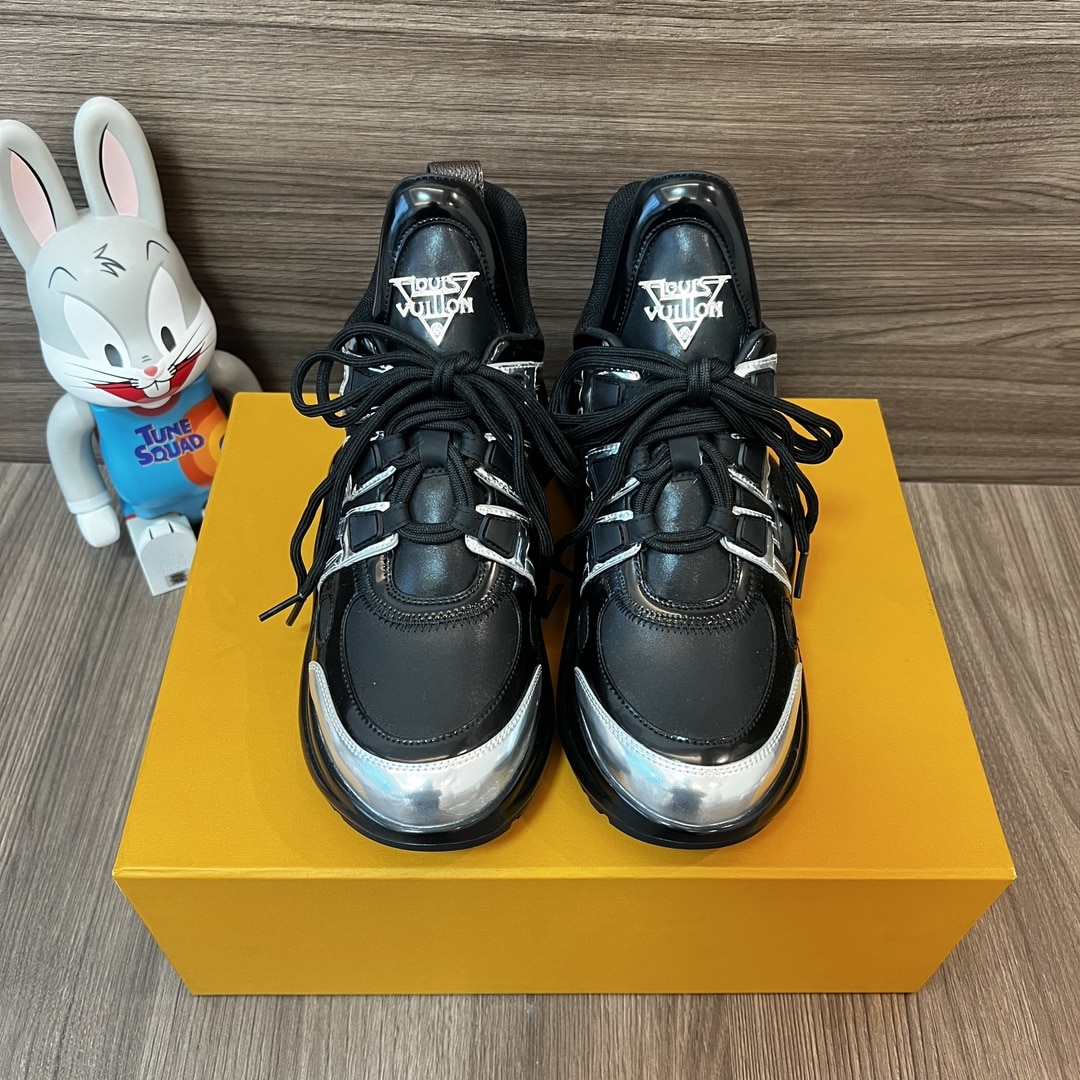 Louis Vuitton Archlight Sneaker Black And Silver
