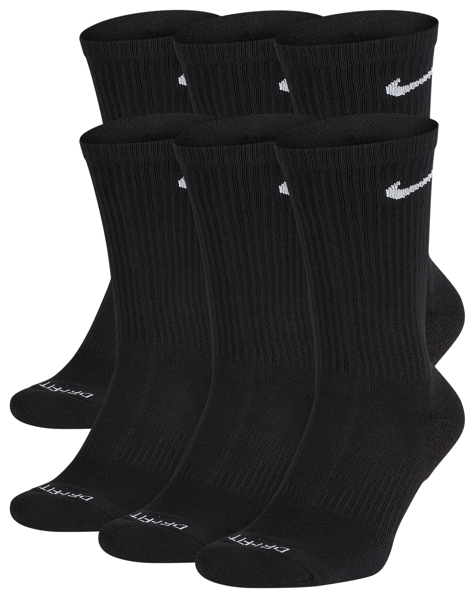 Nike 6 Pack Everyday Plus Cushioned Socks