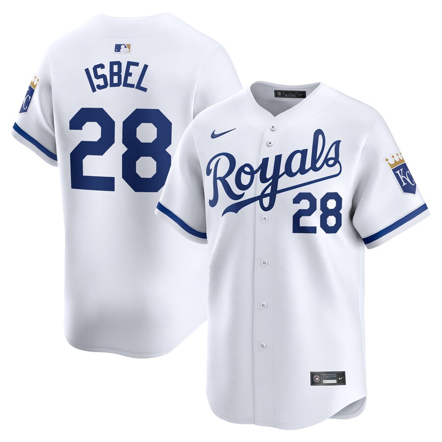 Kyle Isbel Kansas City Royals Home Limited Player Jersey White
