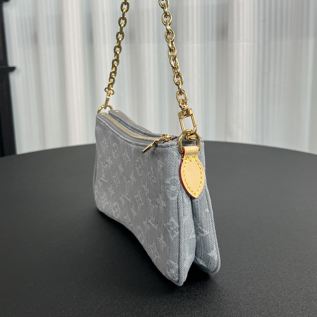 Louis Vuitton Liv Pochette Other Monogram Denim 24.5cm/ 9.6in