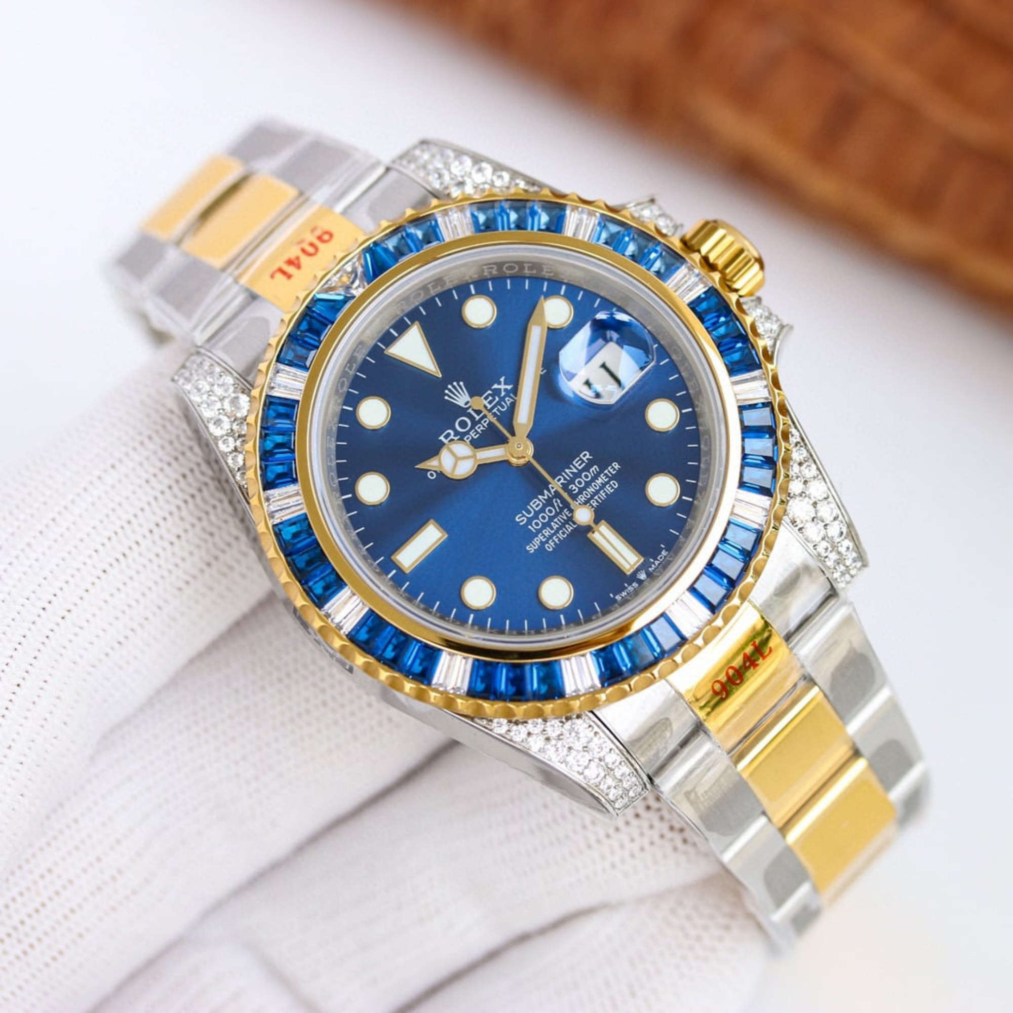 Rolex Submariner Date 40mm Blue Dial High Quality