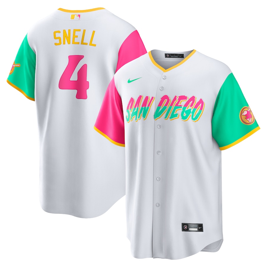 Blake Snell San Diego Padres City Connect Player Jersey White