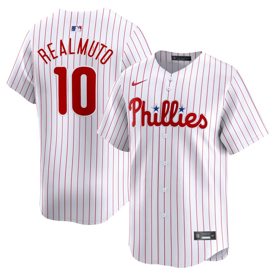 J.T. Realmuto Philadelphia Phillies Home Limited Player Jersey White