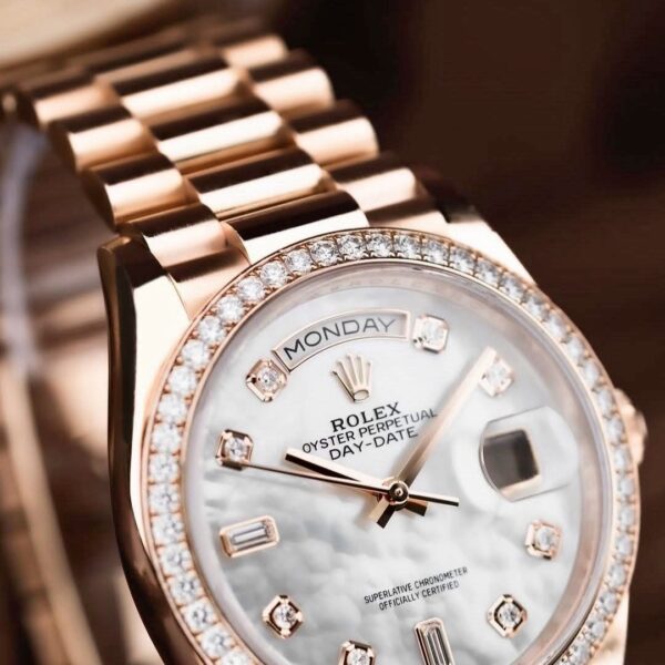 [Superclone] Rolex Day-Date 36mm Mother – Of – Pearl Dial President 128345RBR