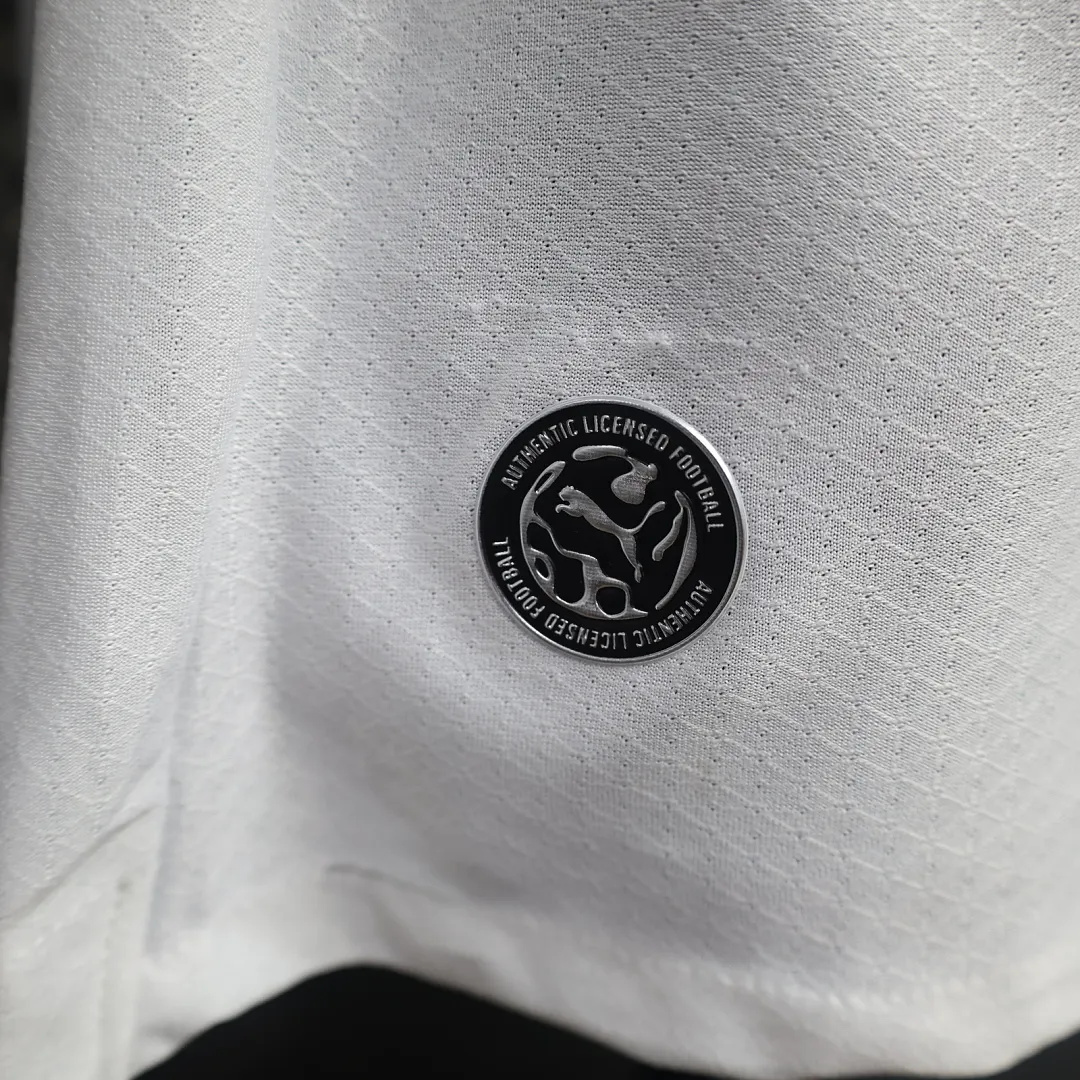 2026/27 Ligue 1 Marseille Team Home Football Jersey Player Version Long Sleeves - JerseyFun