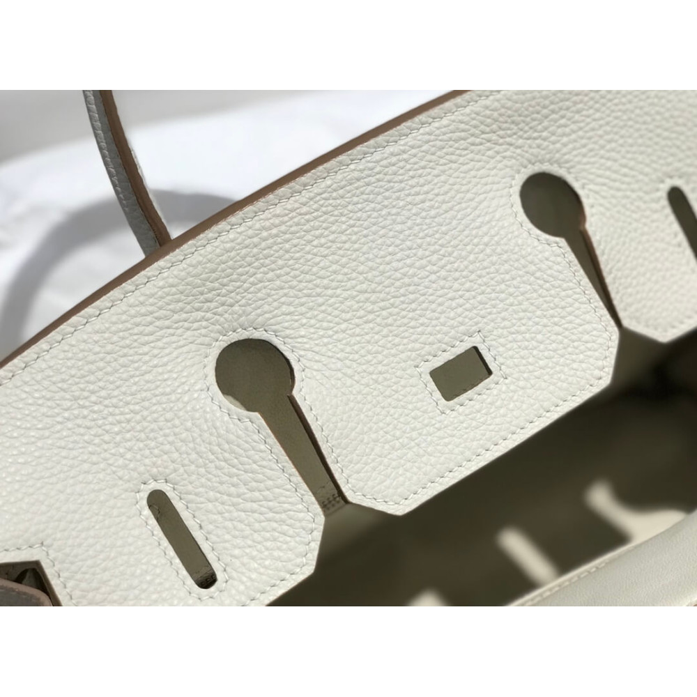 Hermès Birkin 30 White Togo Leather with Gold Hardware 30cm