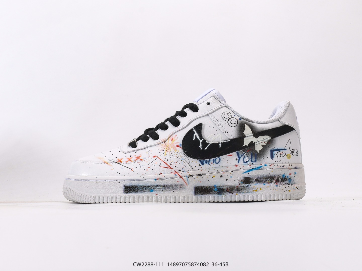 Nike Air Force 1 Low Graffiti Custom
