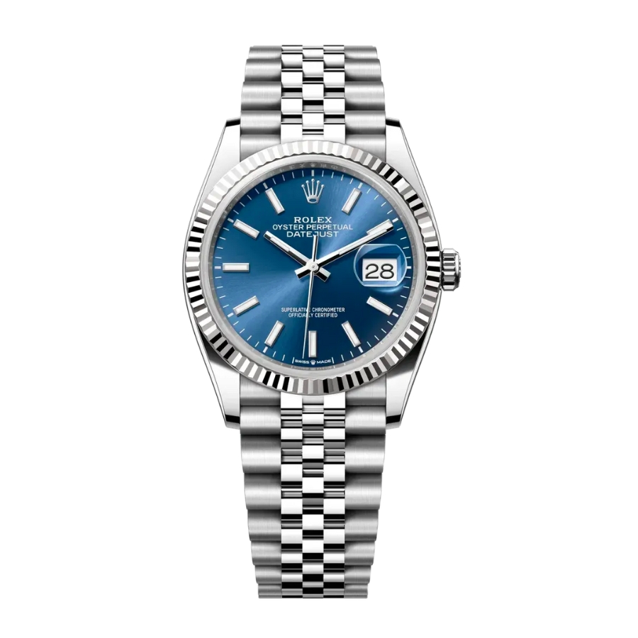 [Superclone] Rolex Datejust 36mm Bright Blue Dial Jubilee 126284RBR