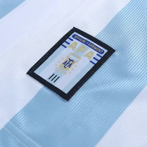 VERON #11 Argentina 1998 Home Retro Football Jersey