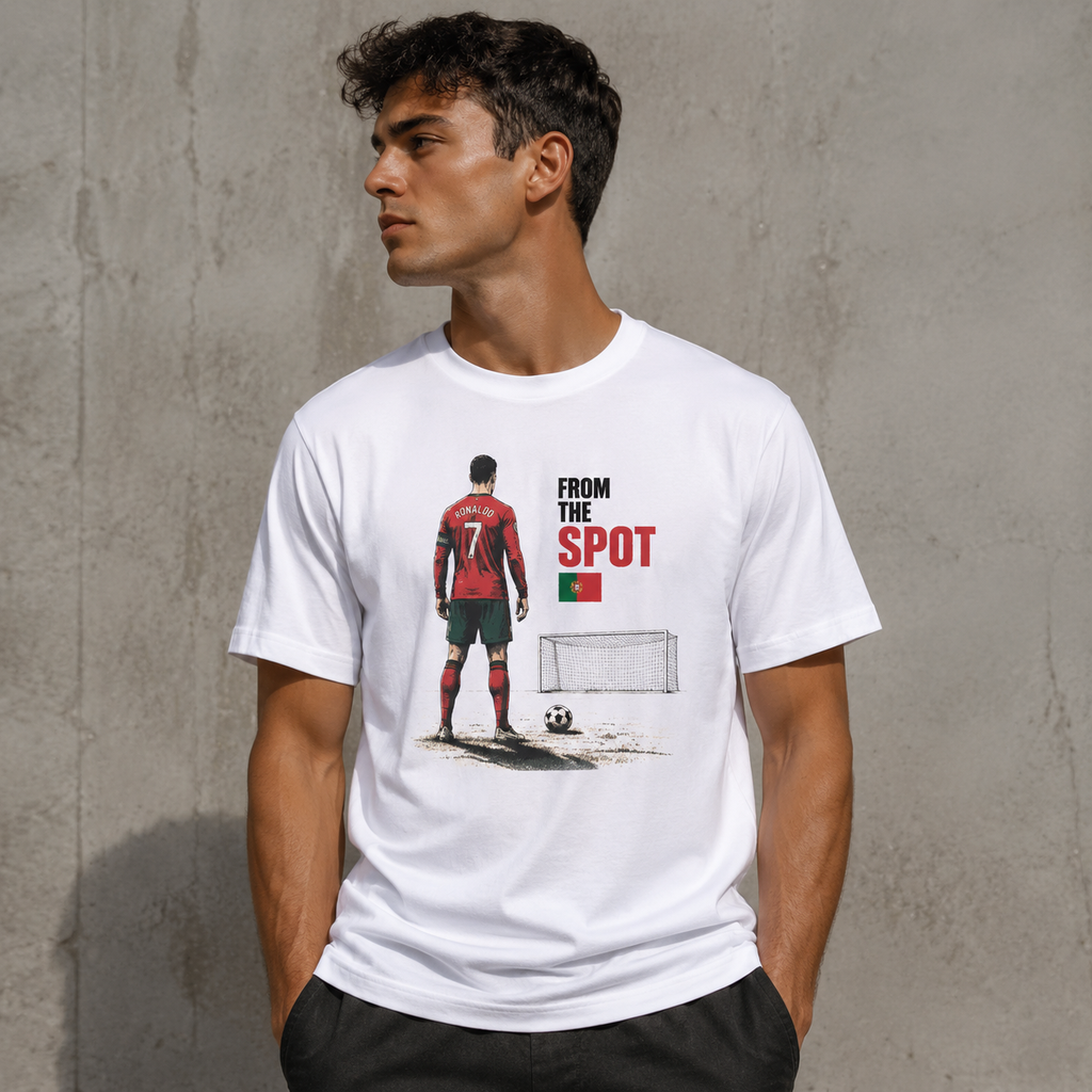 Cristiano Ronaldo Pure Cotton Unisex T-Shirt – Limited-Time Offer