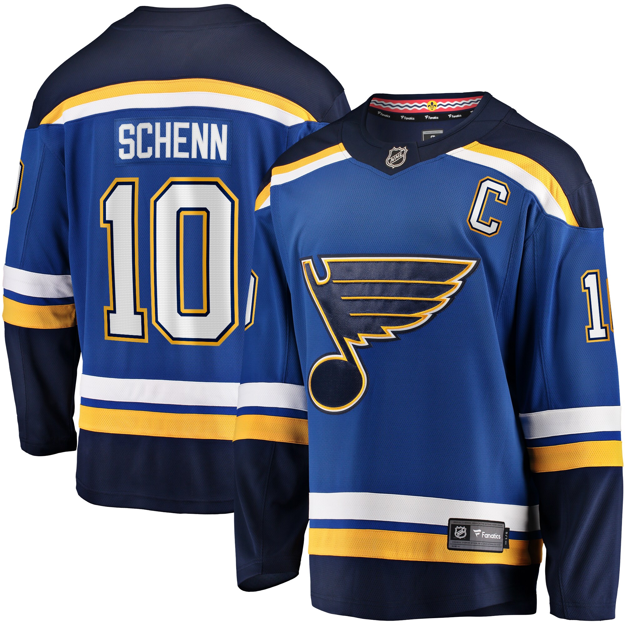 Brayden Schenn St. Louis Blues Fanatics Home Breakaway Jersey – Blue