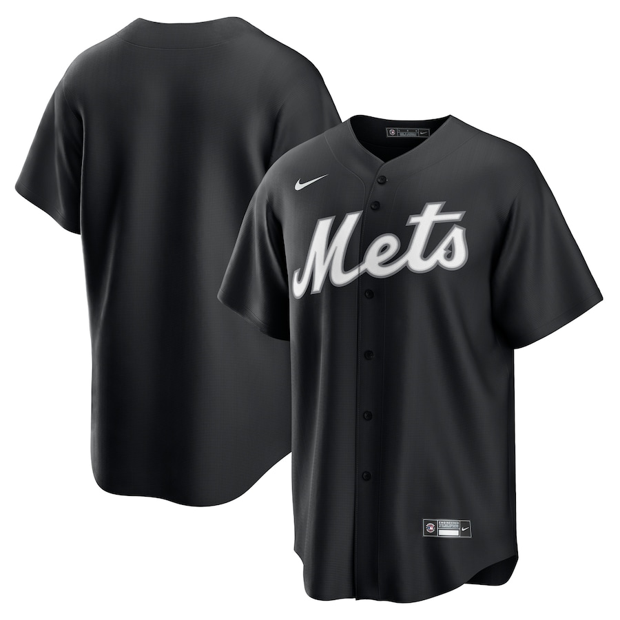 New York Mets Official Jersey Black/White