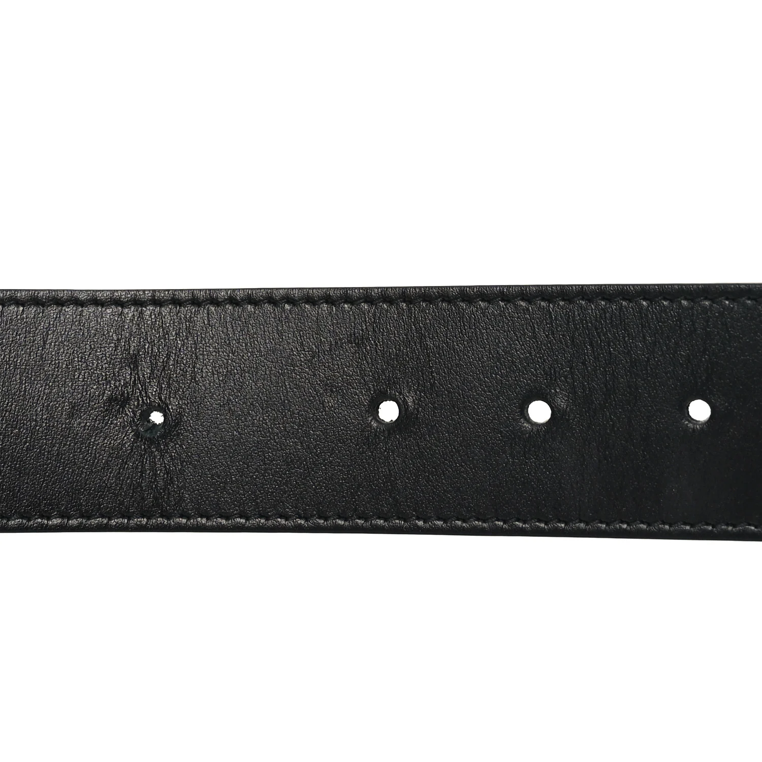 Calfskin Double G 40mm Belt 75 30 Black