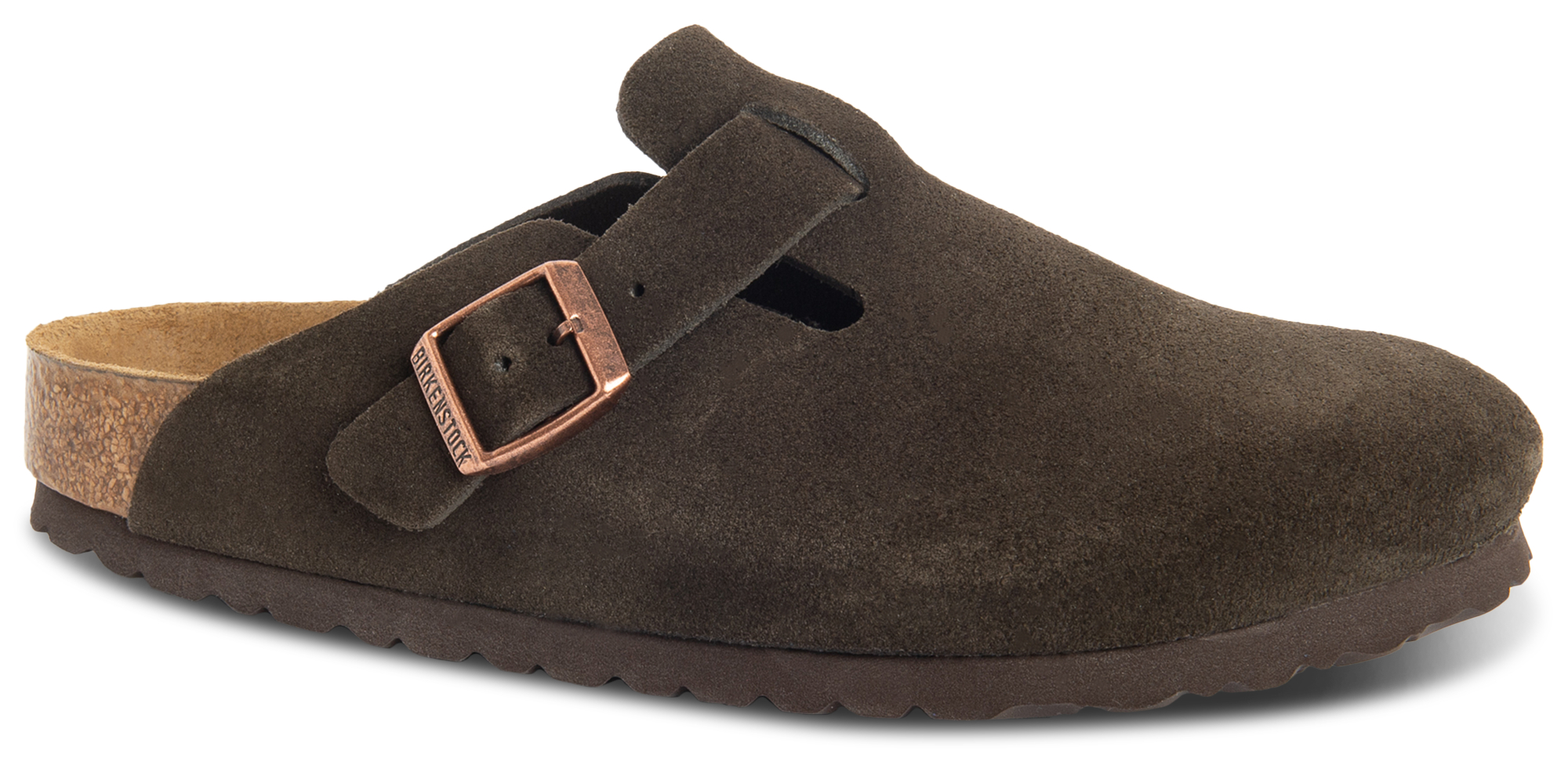 Birkenstock Boston Soft Footbed Suede Clogs