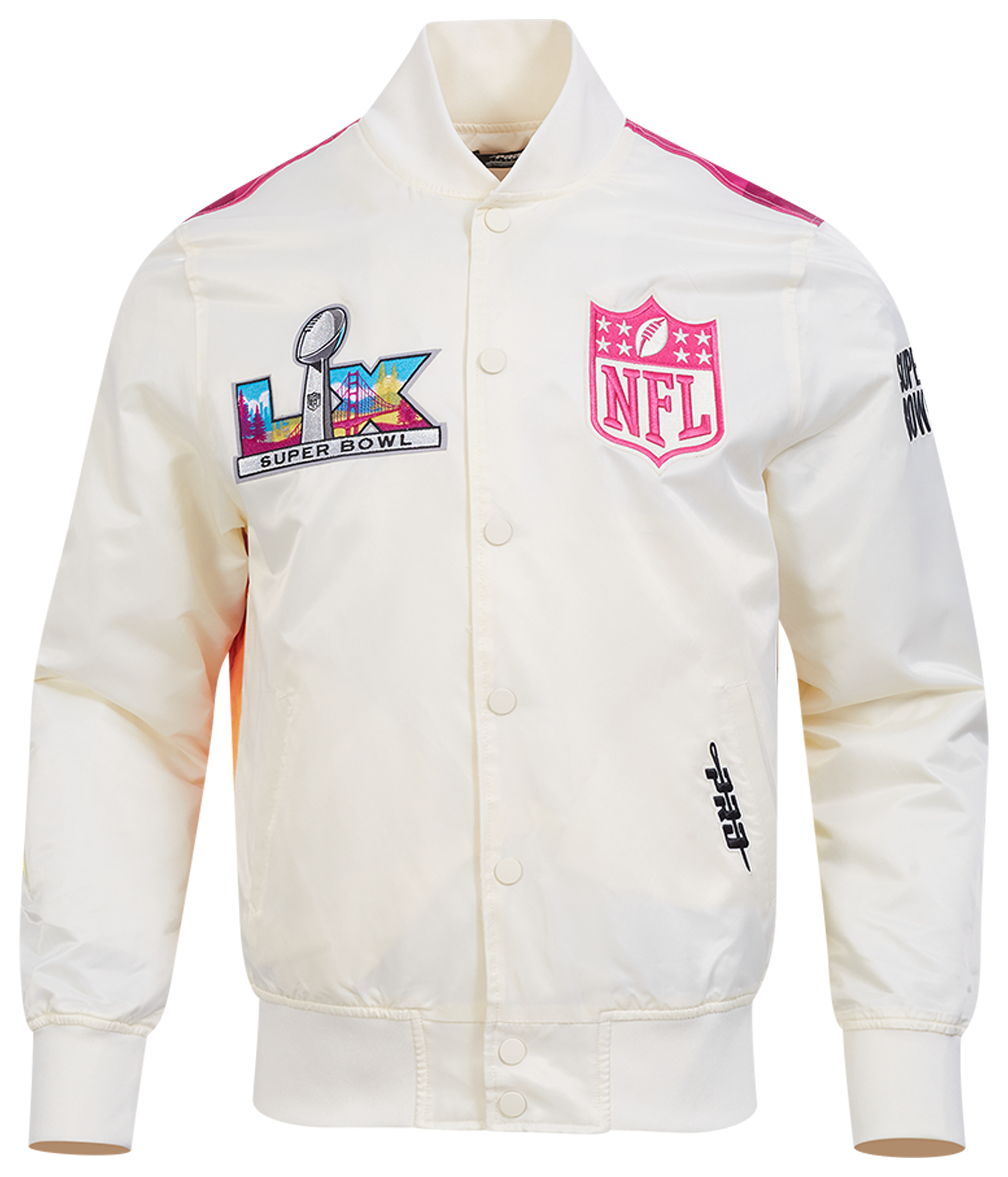 Pro Standard NFL Super Bowl 60 Sublimated Satin Jacket