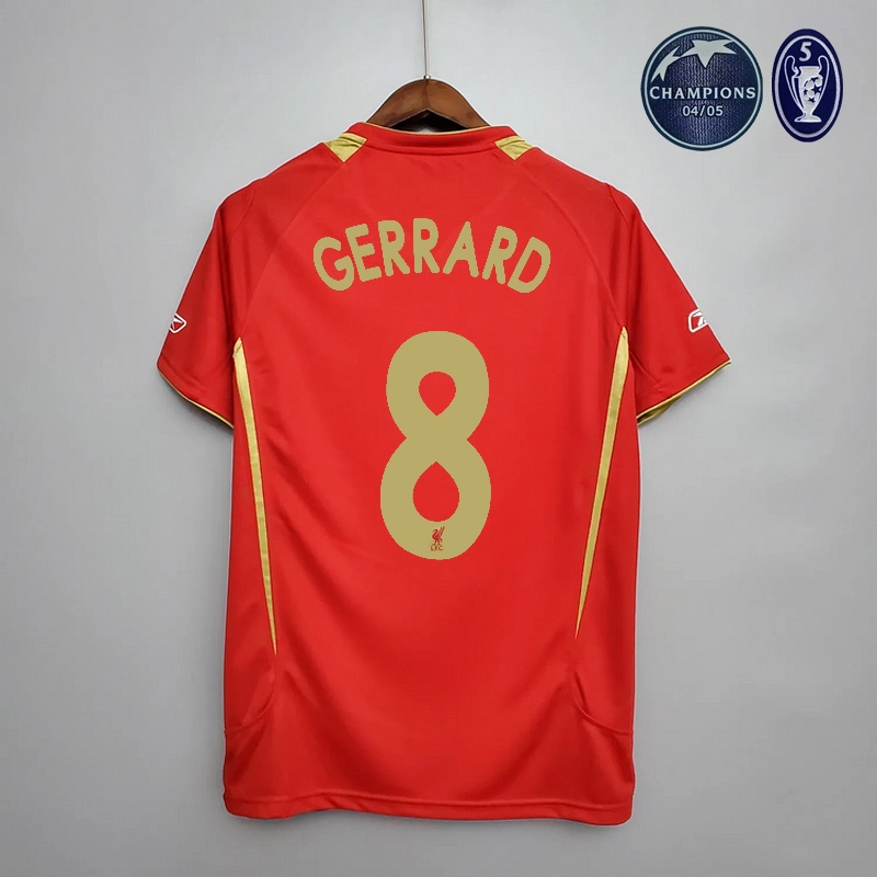 Retro 2005-06 Liverpool Home Football jersey retro