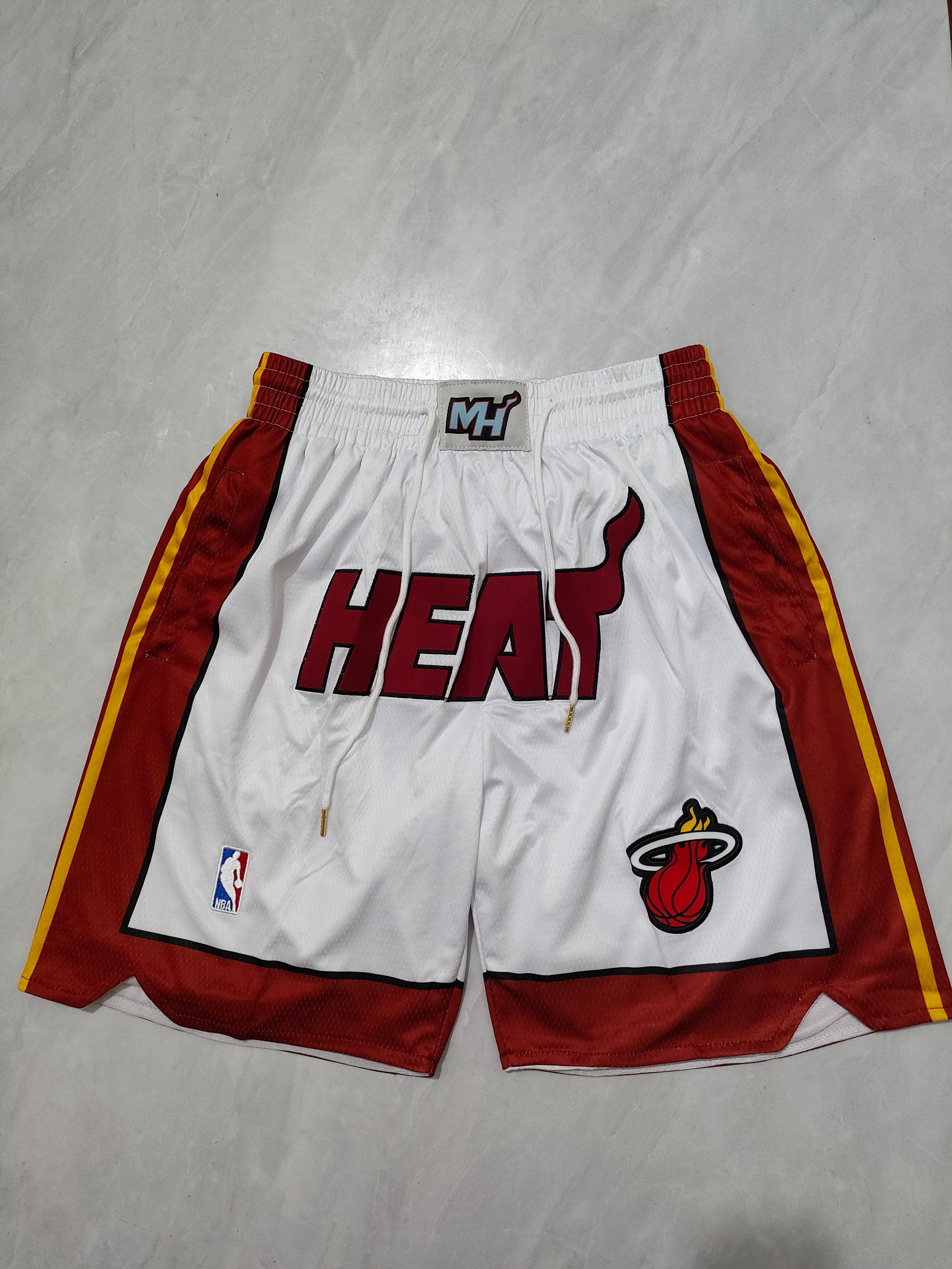 Miami Heat White Regular Pocket Pants