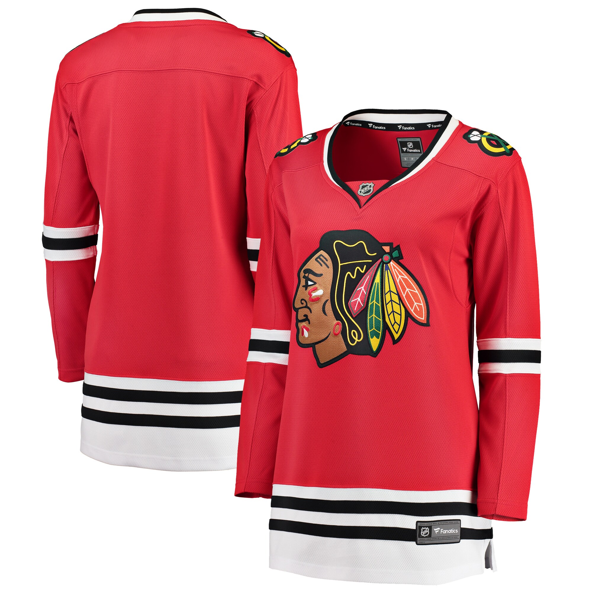 Chicago Blackhawks Fanatics Women’s Breakaway Home Jersey – Red