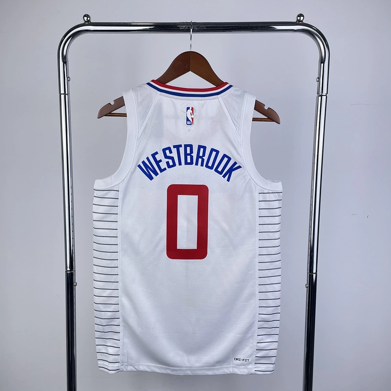 2023 NBA LA Clippers (0 WESTBROOK) Basketball Jersey
