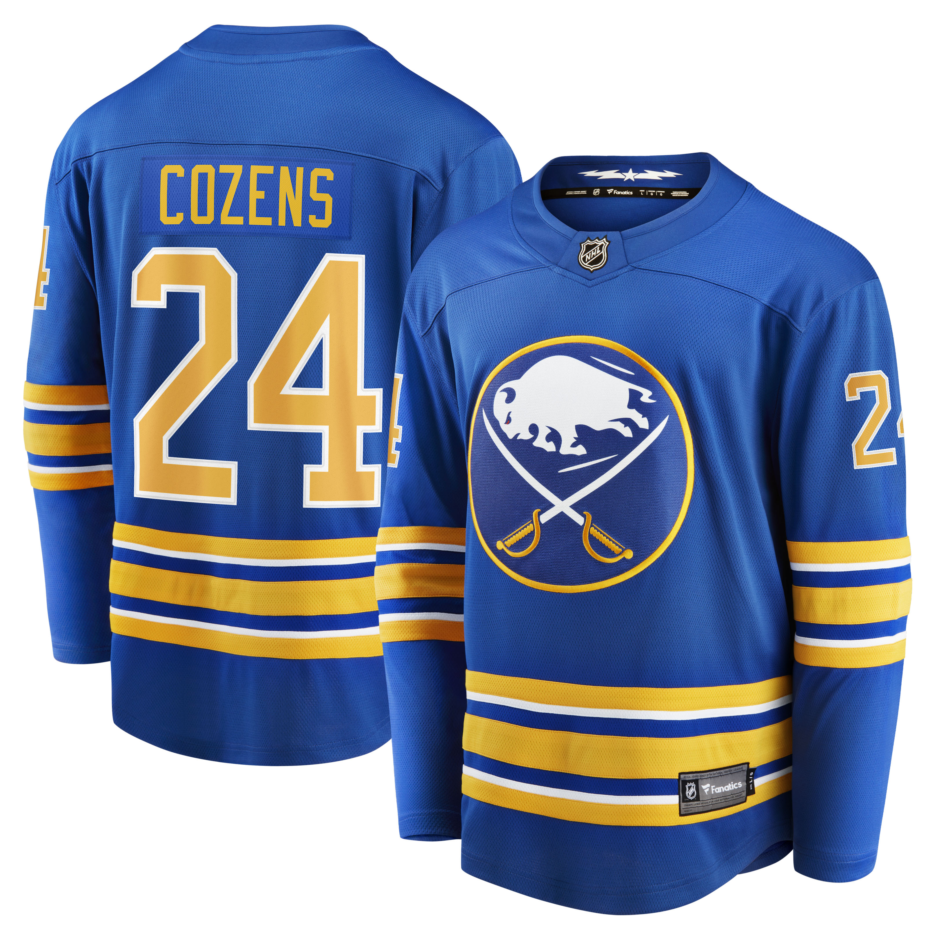 Dylan Cozens Buffalo Sabres Fanatics Home Breakaway Player Jersey – Royal