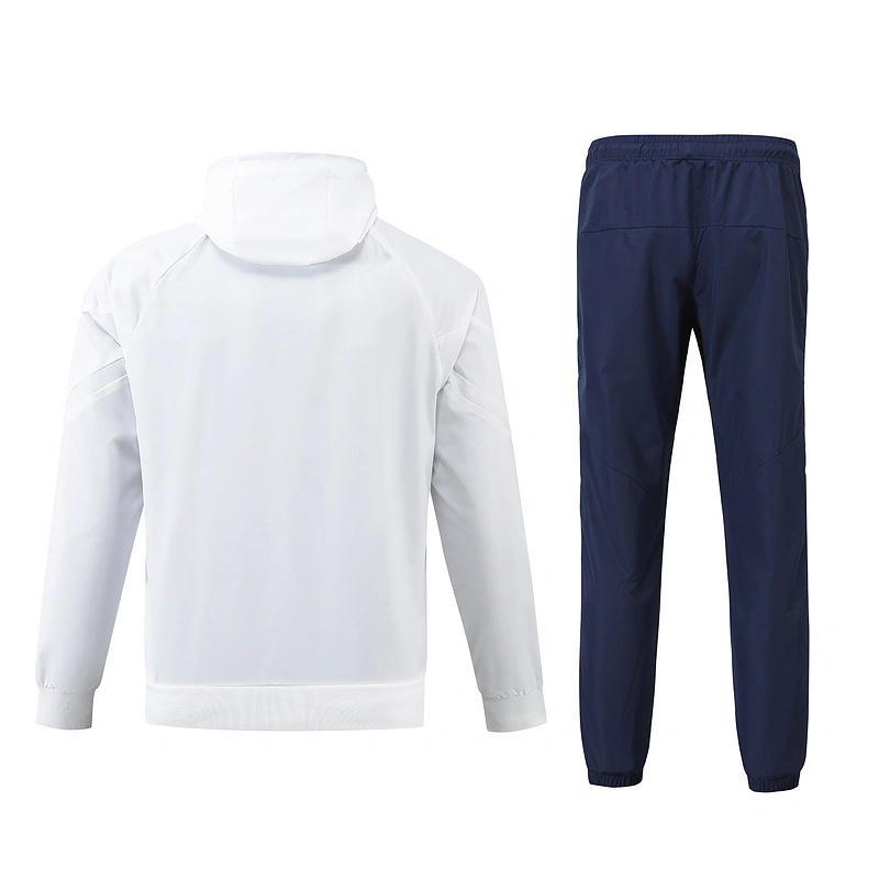 Players England Home White Windbreaker Kit