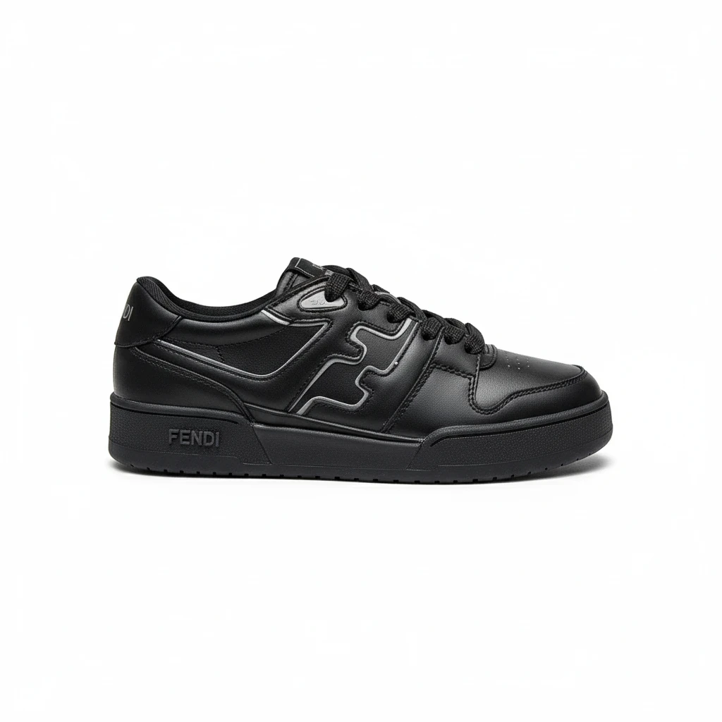 FENDI Match Canvas low-top  sneakers