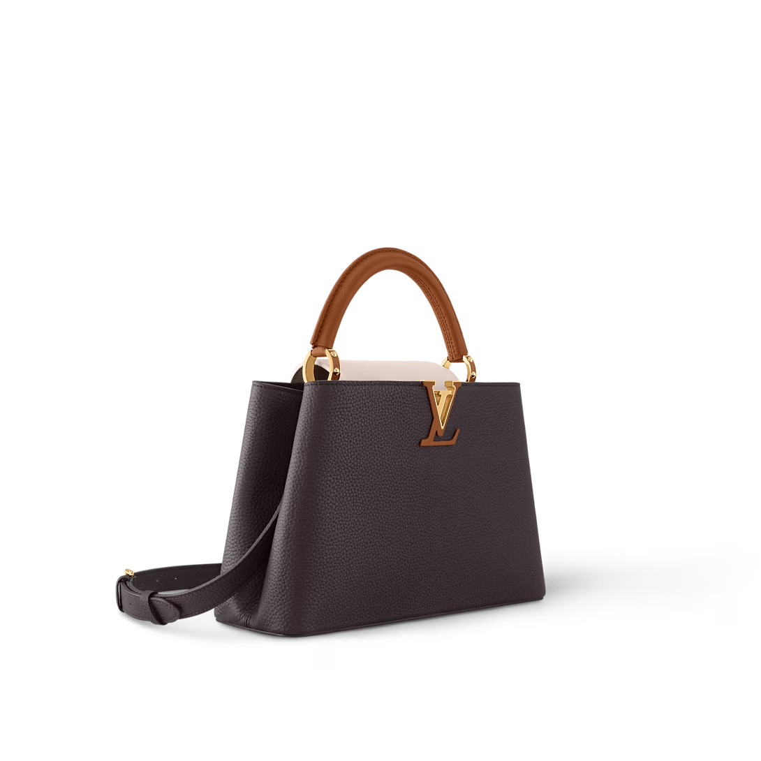 Louis Vuitton Capucines MM M12952 Chocolate 31.5cm/ 12.2in