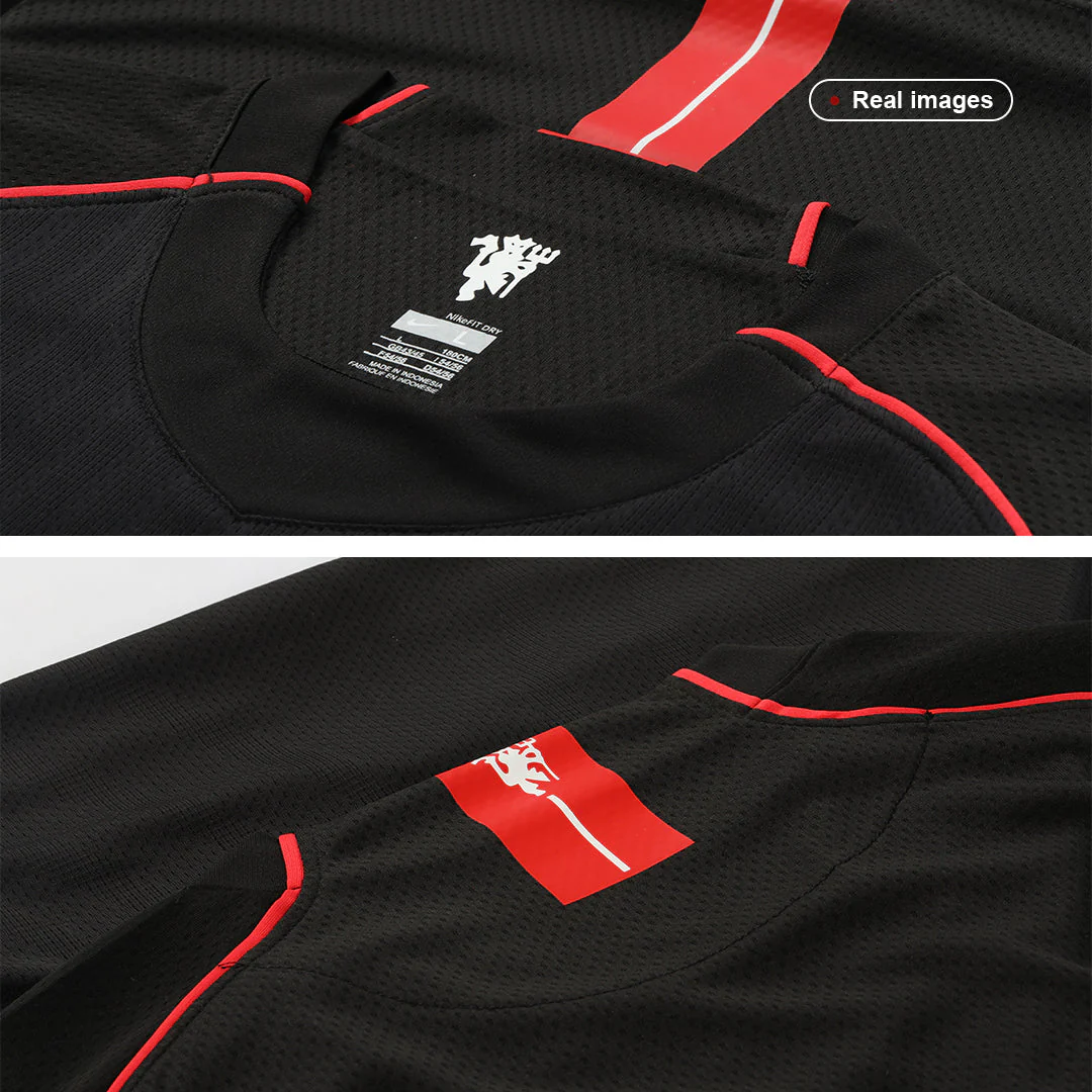 RONALDO #7 Manchester United 2007/08 Away Retro Soccer Jersey