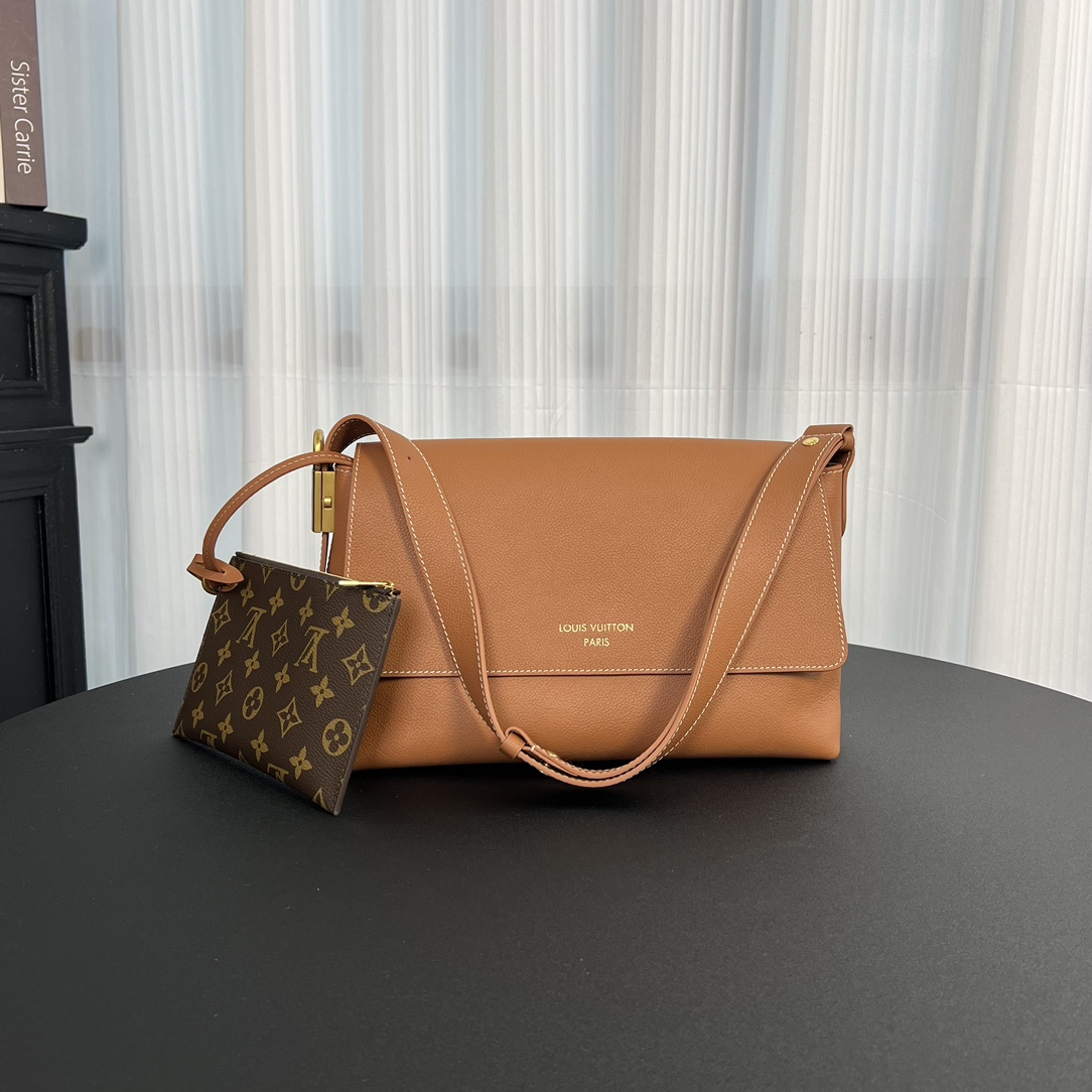 LV Low Key Envelope Bag