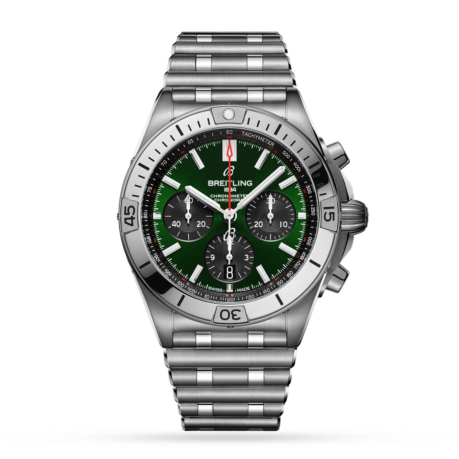 Breitling Chronomat B01 42 Stainless Steel - Green-P17532018