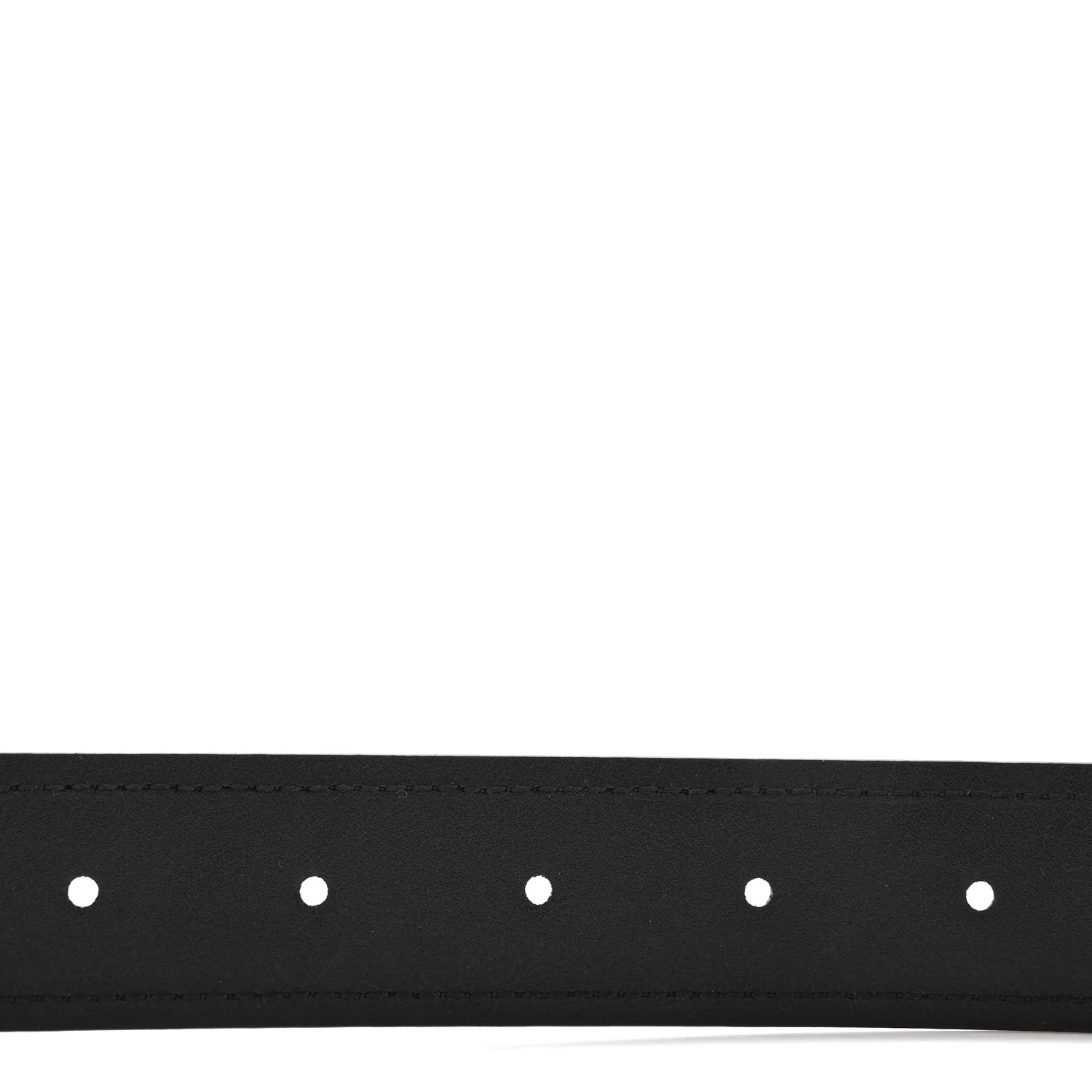 Lux Calfskin Blondie Interlocking G 30mm Belt 110 44 Black