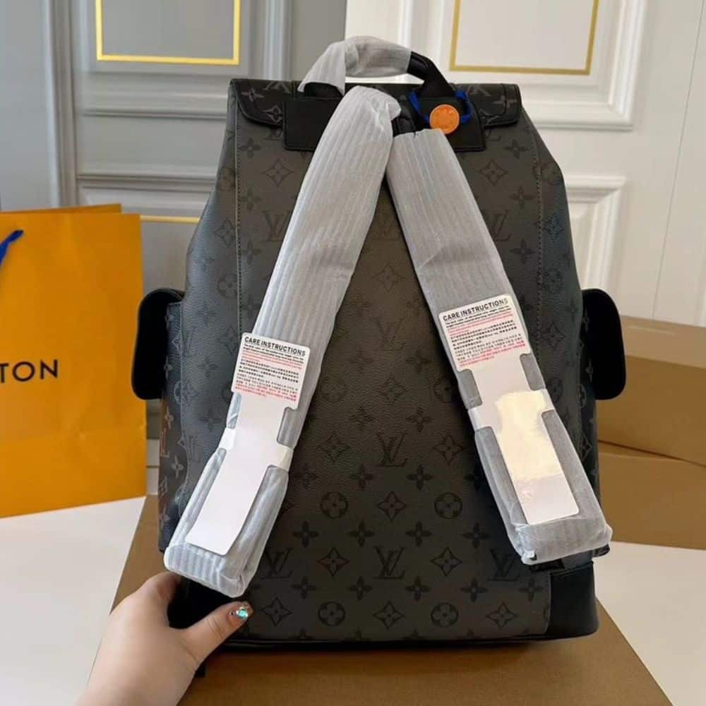 Louis Vuitton Christopher PM Backpack Monogram Eclipse Black 39Cm M46331
