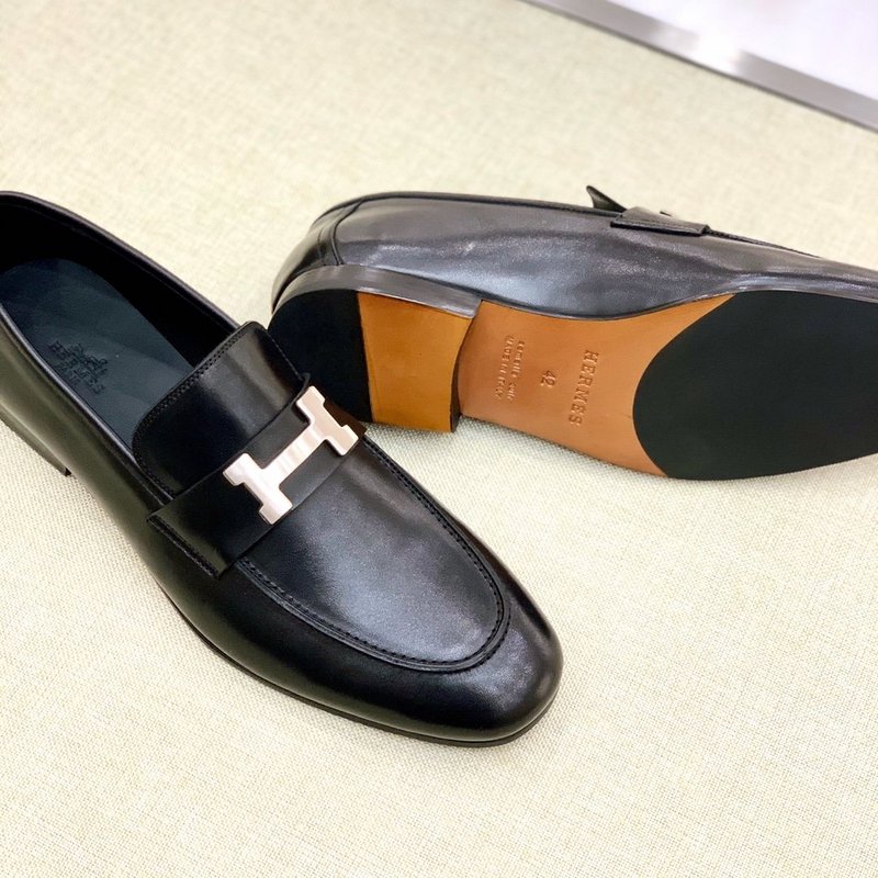 HERMES PARIS LOAFER BLACK