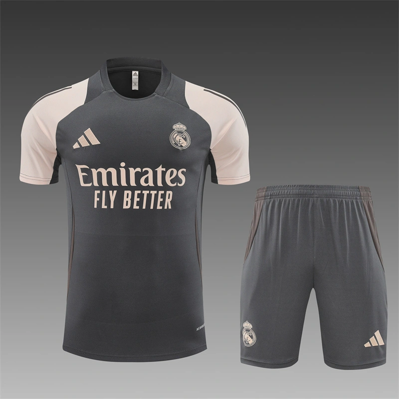 2024-25 Real Madrid training short-sleeved suit VALVERDE MODRIC VINI JR.  BELLINGHAM CARVAJAL Football jersey