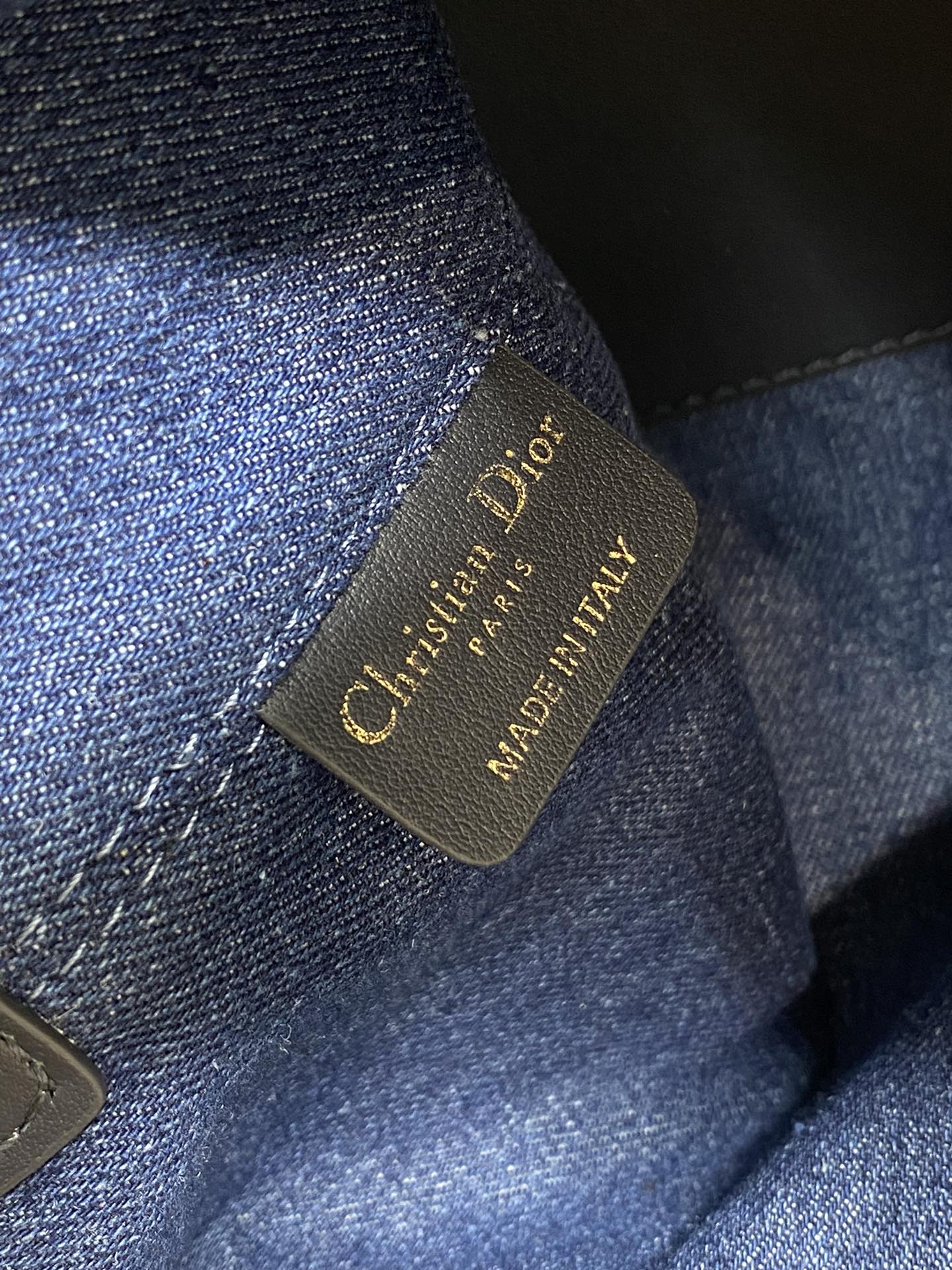 Dior-Toujours Medium Denim Bag