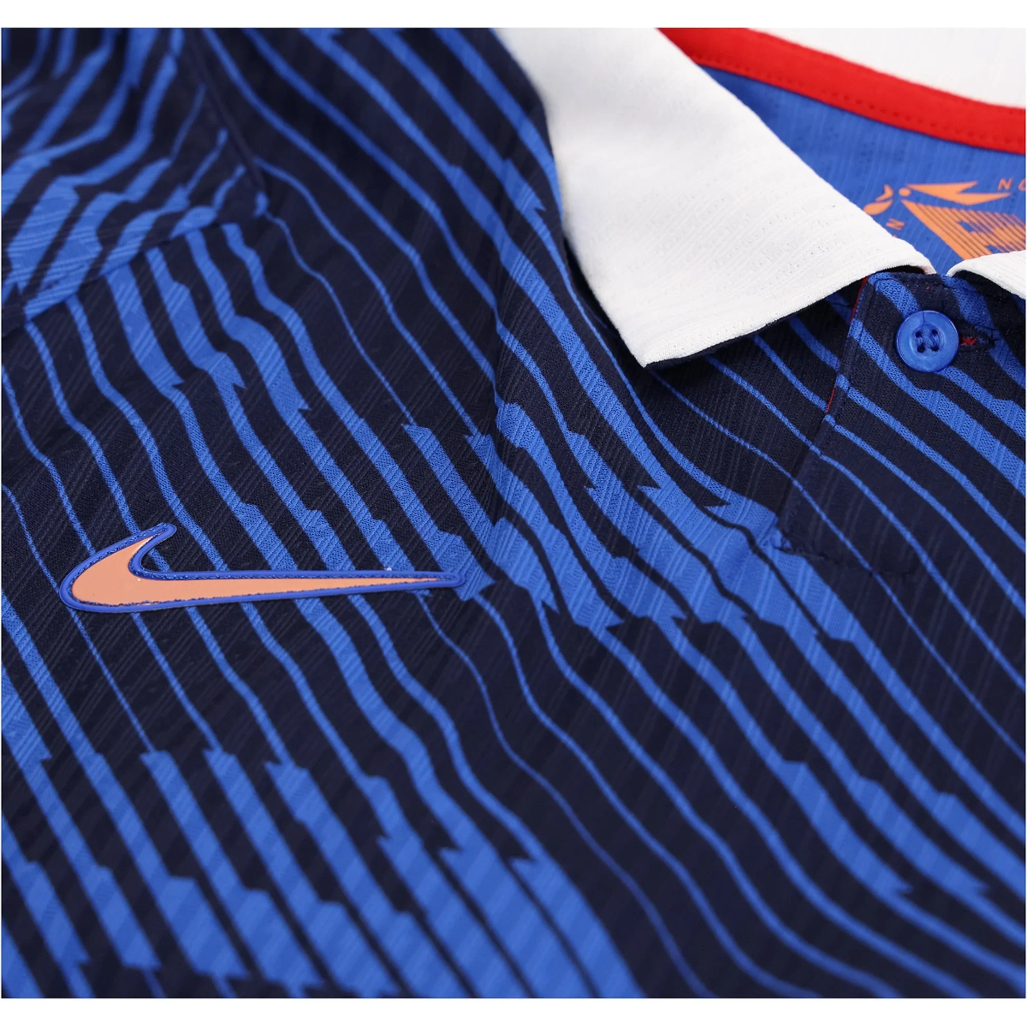 Nike Mens France Kylian Mbappe Match Authentic Home Jersey 2026 (Game Royal/Metallic Gold)
