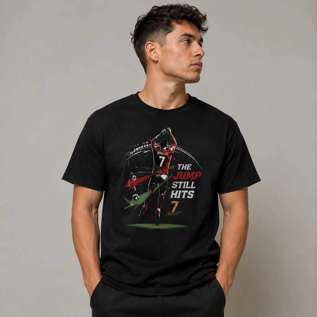 Cristiano Ronaldo Pure Cotton Unisex T-Shirt – Limited-Time Offer