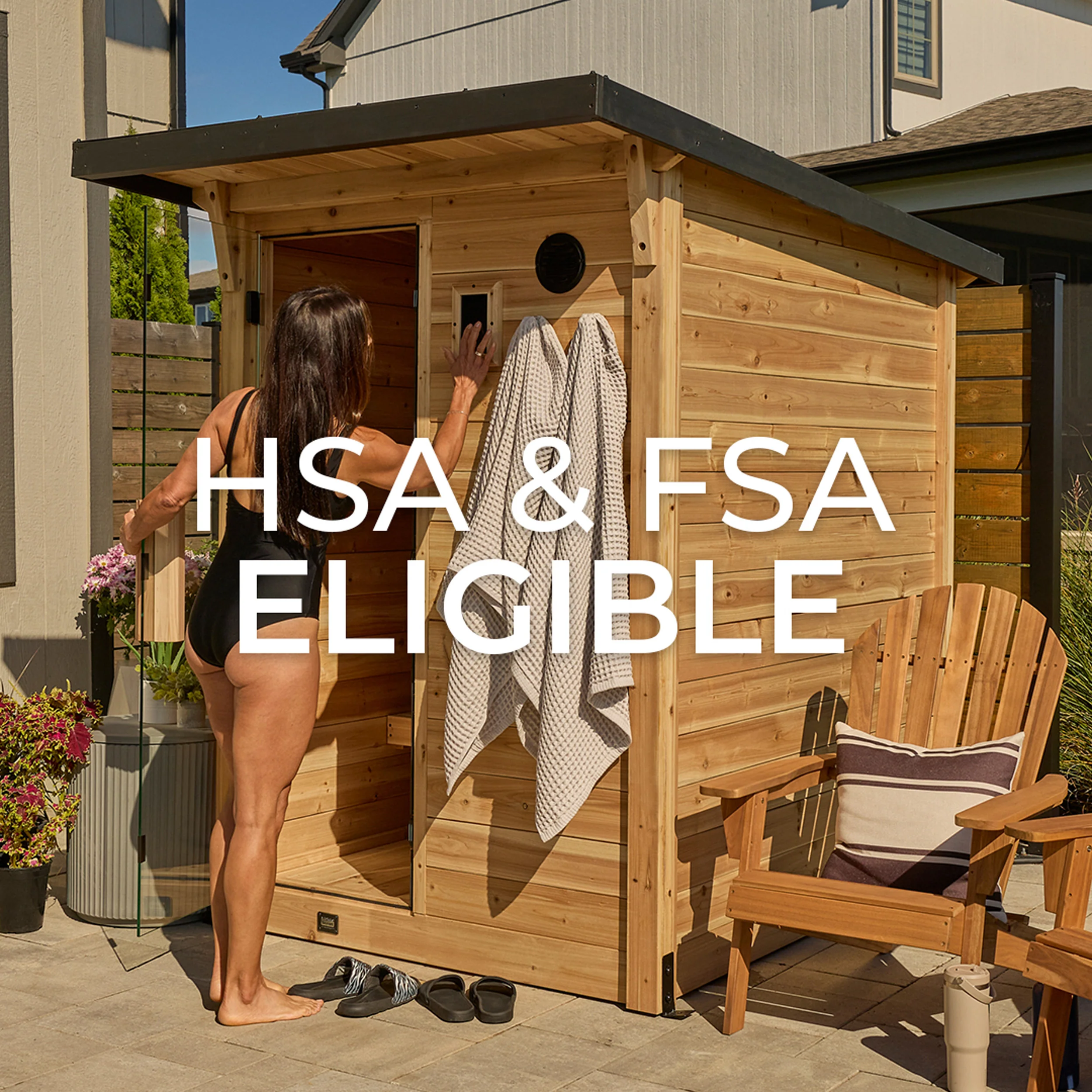 Henley Outdoor Cabin Sauna �?2-4 Person